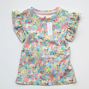 Gymboree Baby Girl Short Sleeves Floral Print Dress